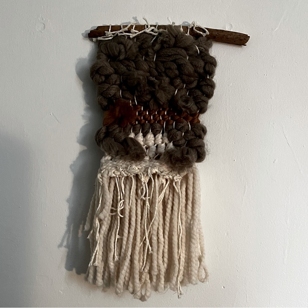 Artisan made crochet wall hanging